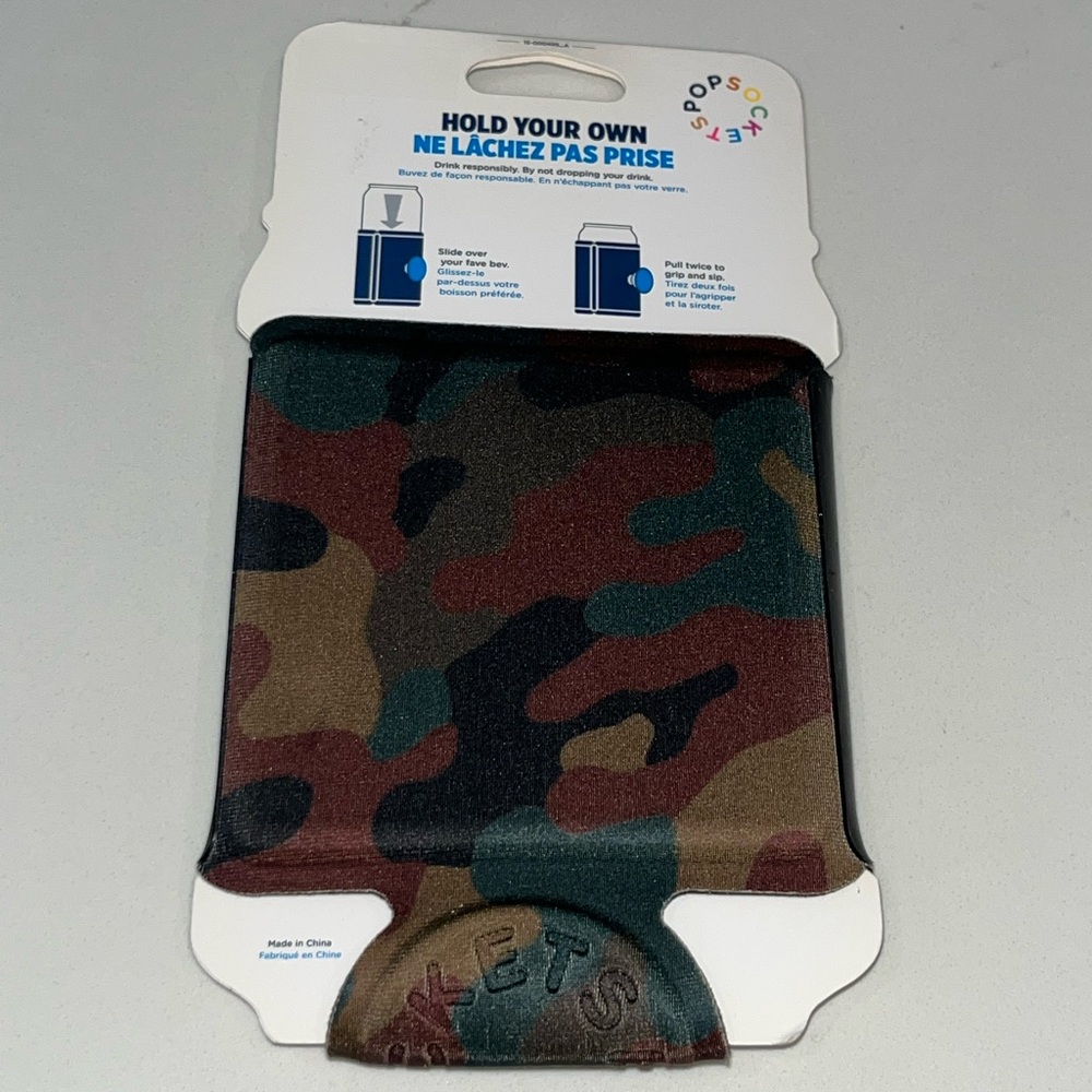 PopSocket Camo Phone Grip in Green, Brown, Black, Tan